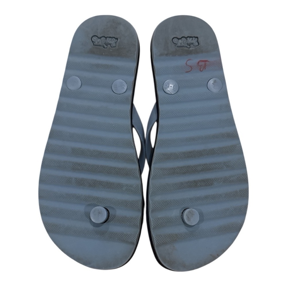 COACH Blue Flip Flops - Picture 2 of 3